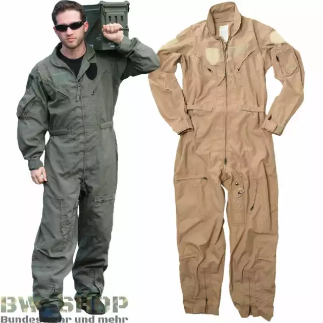 Original Us Air Force Fliegerkombi Cwu 27/P Pilotenkombi Army Navy Overall Kombi