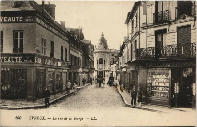 CPA ÉVREUX-La rue de la Harpe (28891)