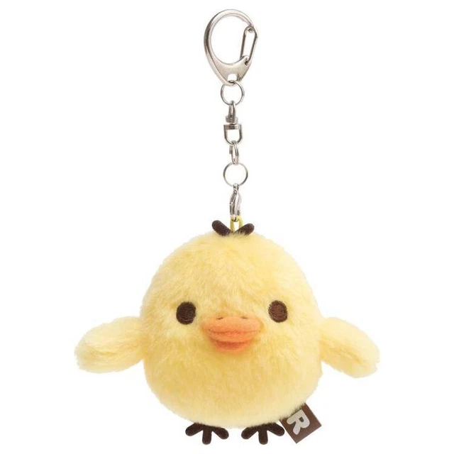 San-X Rilakkuma / Kiiroitori Peluche Jouet Avec Clé Chaîne Pièces De Japon Neuf