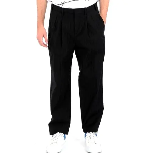 NEIL BARRETT Mens Pants Size XL (52) Col. Black 98%Cot./2% Elast. Made Italy