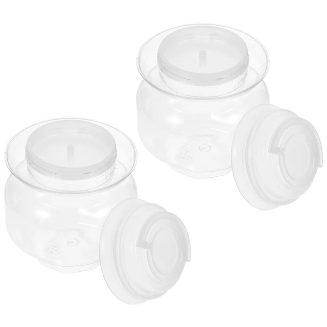 2 pz Vitrolero vetro cetriolo trasparente contenitore cetriolo fermentatore plastica