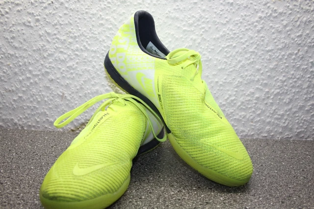 Nike Zoom Phantom Fußballschuhe Halle Neongelb Gr.,6,5/39