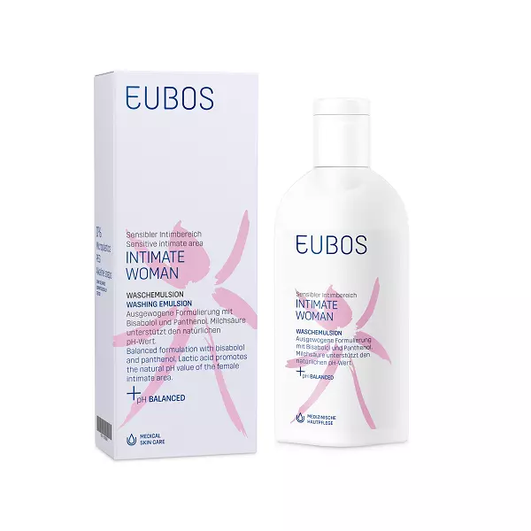 Eubos Intimate Woman Washing Emulsion 200ml