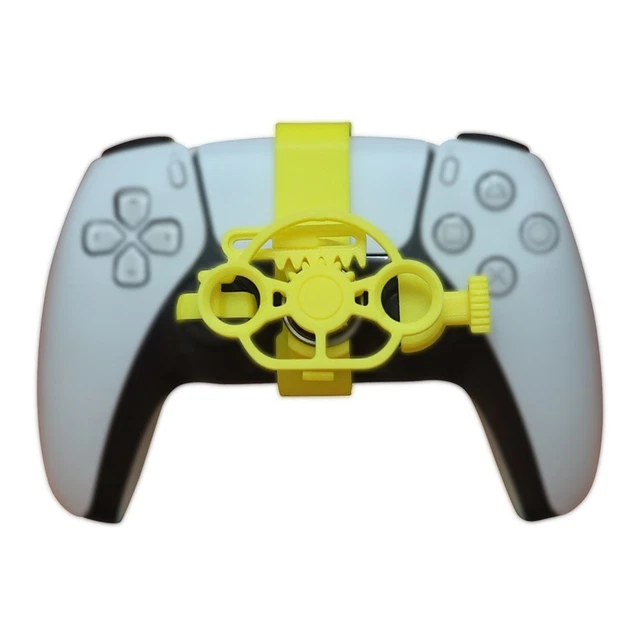 COMPACT 3D RACING Steering Wheel for PS5 PC with Realistic Driving Feel ...
