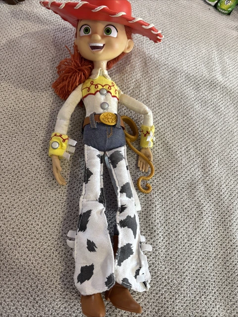 MATTEL DISNEY PIXAR Toy Story talking Jessie doll with yarn hair