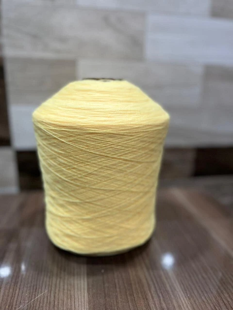 Falak Embroidery Thread type Wool  (Cream) Free Shipping
