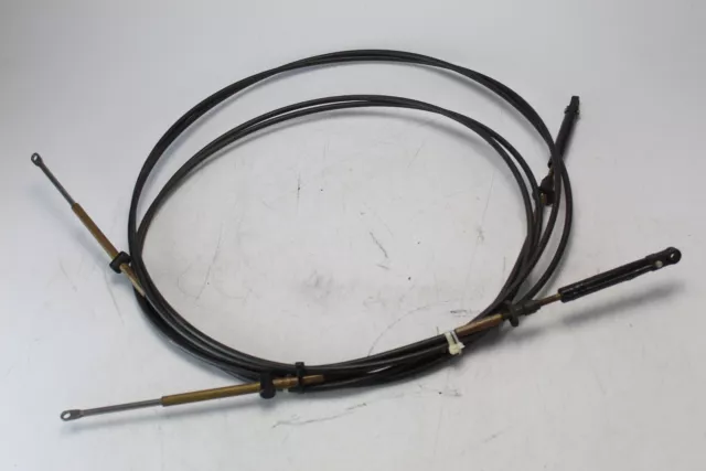 NEW Johnson Evinrude OMC 11' Control Cable Set of 2 Outboard
