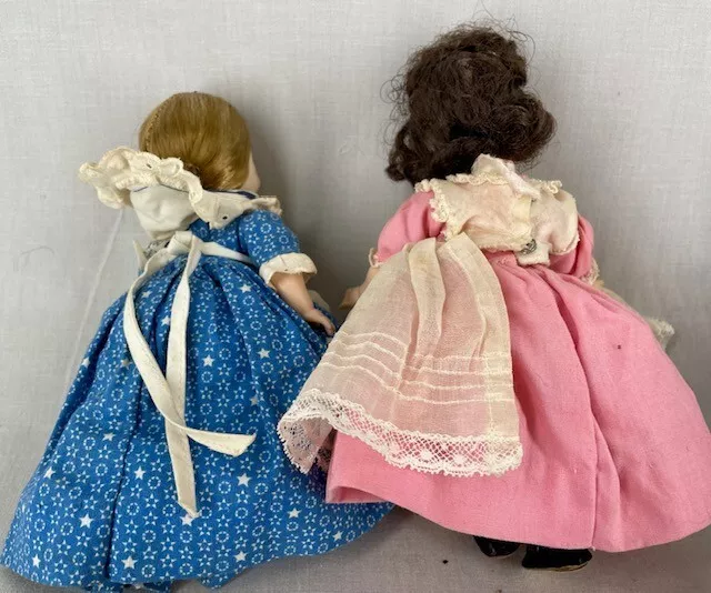 Vintage Lot of 6 Madame Alenander Storybook 8" Dolls 3