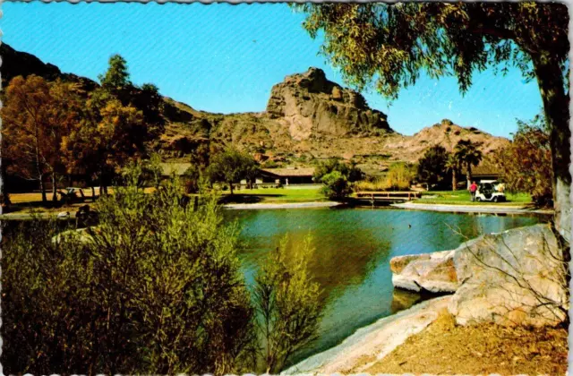 Scottsdale, AZ Arizona DEL WEBB'S MOUNTAIN SHADOWS RESORT Golfing 4X6 Postcard