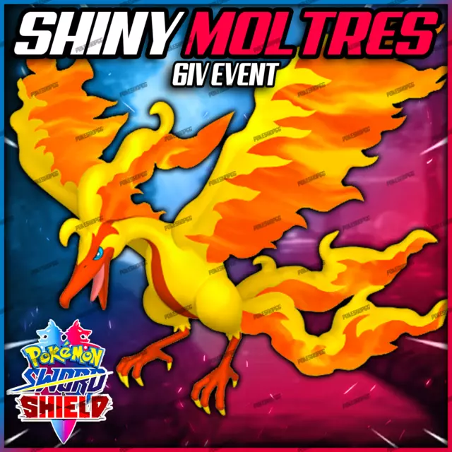 ✨Shiny Zapdos Galar✨ Pokemon Sword and Shield Perfect 6IV Event 🚀Fast  Trade🚀