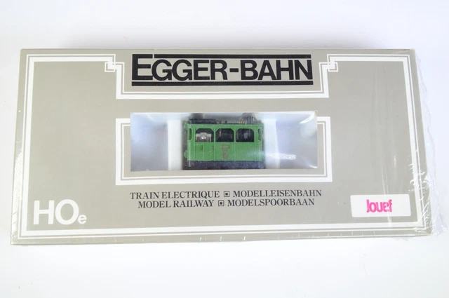 Locomotive Vapeur Egger-Bahn 106 H0e – Feuriger Elias, Verte, Analogique