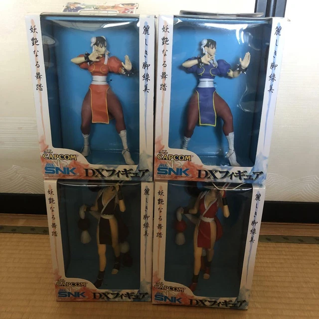CAPCOM SNK DX figure Chun-Li Mai Shiranui set