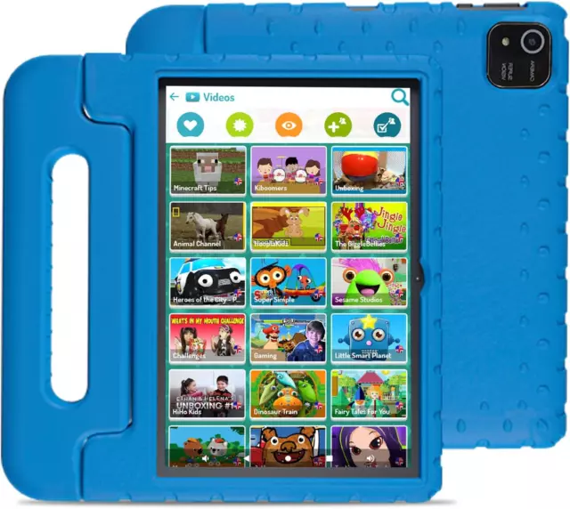 NOBKLEN Kids Tablet, 10" WiFi Tablet for Kids, Android GO 12.0 Toddler Tablet *