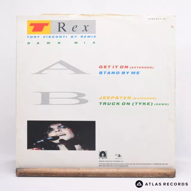 T. Rex Get It On (Tony Visconti 87 Remix - Dawn Mix) 12" Vinyl Record - VG+/VG+ 3