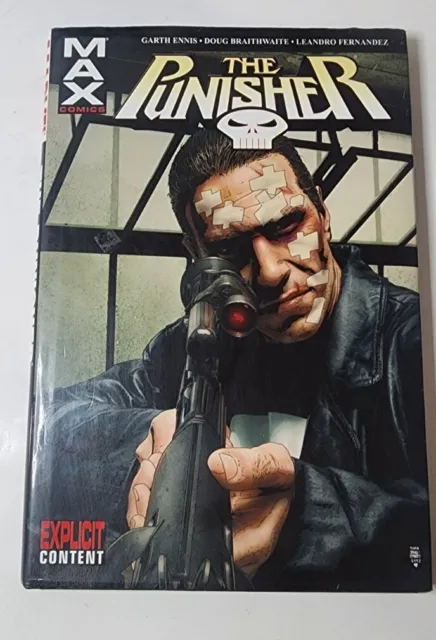 THE PUNISHER Max Vol 2 HC Hard Cover Book GARTH ENNIS MCU Lot of 5 books mags! 4