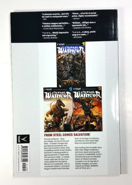 ETERNAL WARRIOR Vol. 3: Days of Steel (2015) Valiant Comics TPB New 2
