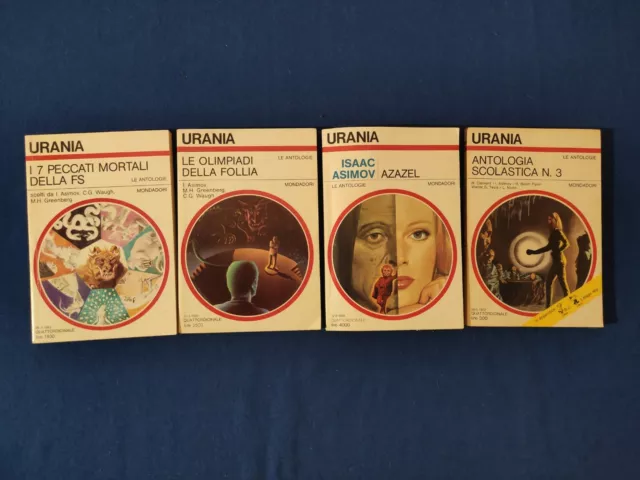 Urania Lotto 4 Libri 1972/82/85/89 Isaac Asimov