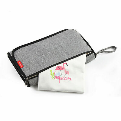 Diaper Changing Mat Baby Nappy Pad Foldable Protable Handbag Waterproof Bag 3