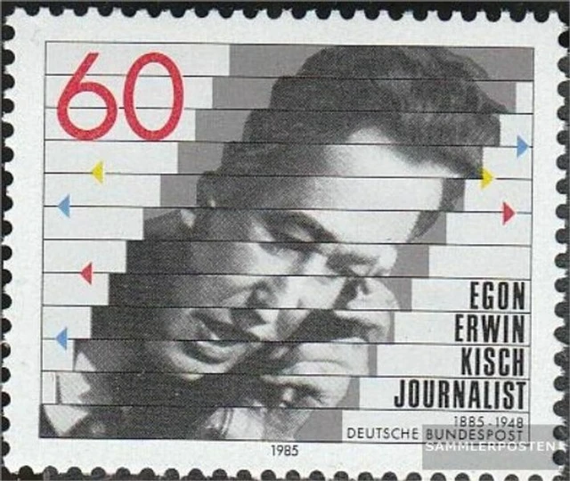 BRD (BR.Deutschland) 1247 (kompl.Ausgabe) postfrisch 1985 Egon Erwin Kisch