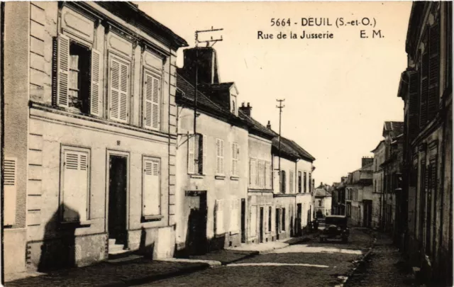 CPA DEUIL - Rue de la Jusserie (380550)