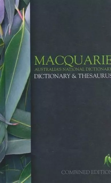 Macquarie Dictionary and Thesaurus by Macquarie Dictionary (English) Hardcover B