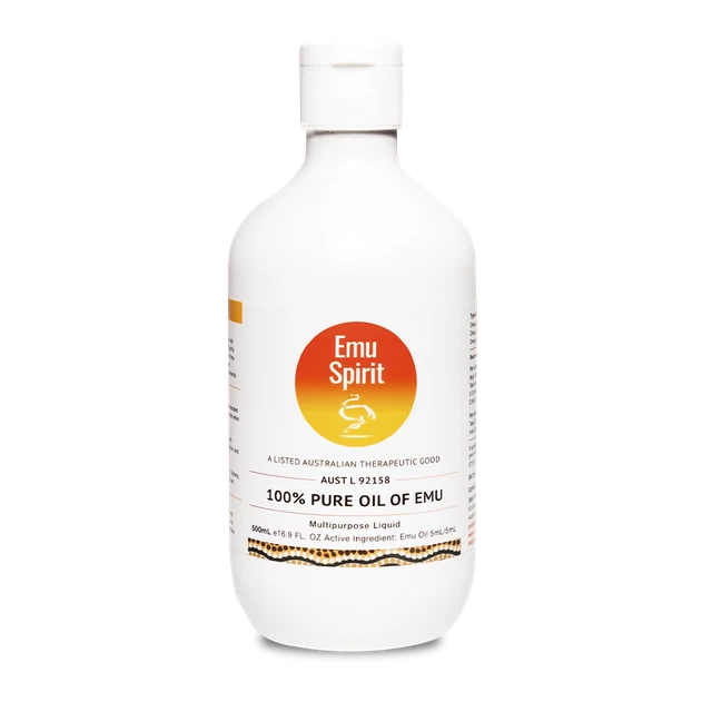New Emu Spirit 100% Pure Oil of Emu 500ml Emu Oil
