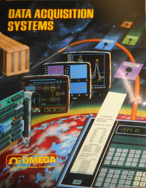 Omega Data Acquisition Systems Catalog, 1988