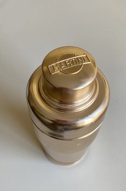 Shaker Martini vintage colore oro rosato Made in Italy