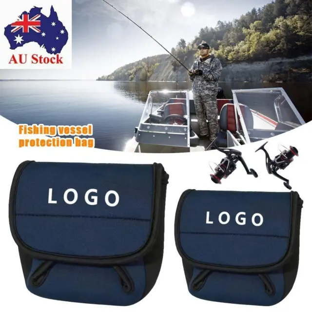FISHING REEL COVER Bag Baitcasting Trolling Protective Case Spinning Wheel  Pouch $15.52 - PicClick AU