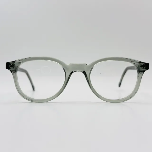 Lesca Lunetier eyeglasses Unisex Oval Green Transparent Mod. Pantos 2 L392 New