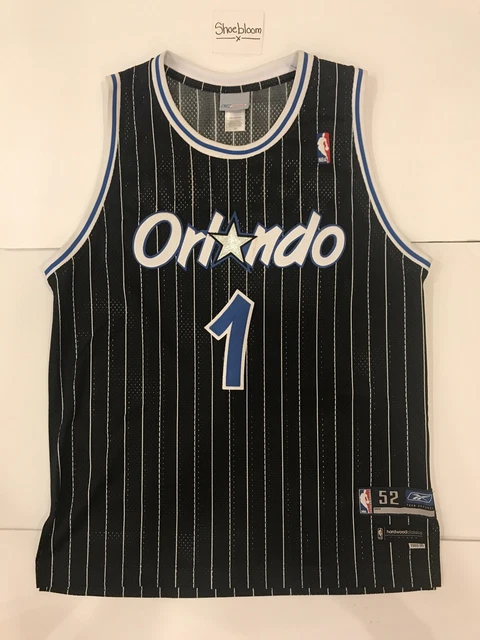 TRACY MCGRADY TMAC ORLANDO MAGIC REEBOK JERSEY BLUE MEN SEWN 48 XL *READ*