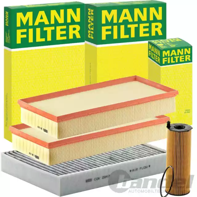 MANN FILTER FILTERSET passend für 4.2 d PORSCHE CAYENNE 92A VW TOUAREG 7P5,7P6