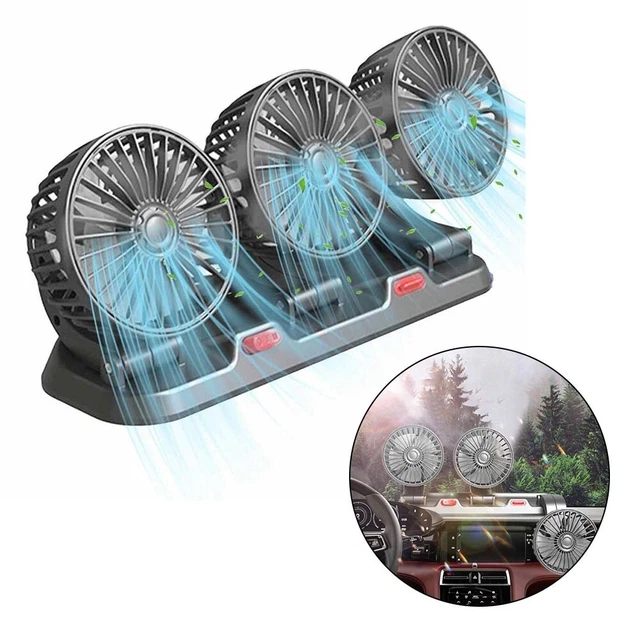 Ventola per camion auto SUV rv ABS + motore elettrico basso rumore tritesta