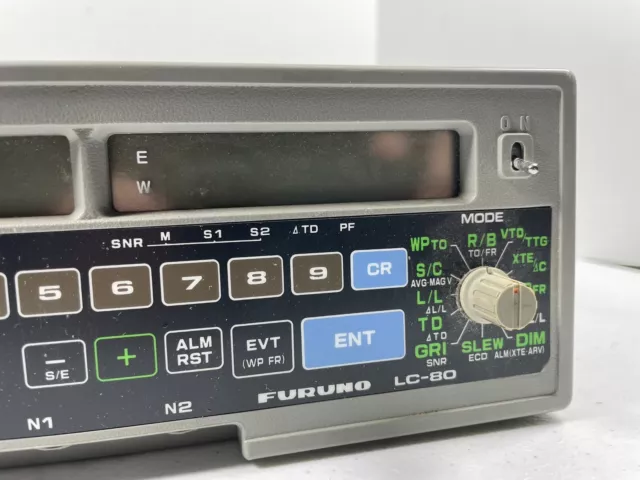 🔥 Loran C Navigator • Model LC-80 • Nishinomiya Japan • Furuno Electric Co.