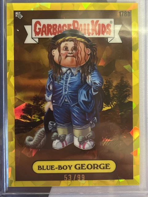 2022 Topps Garbage Pail Kids GPK Sapphire Yellow 178b Blue-Boy GEORGE /99