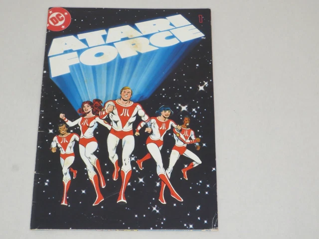 DC Atari Force 1~Vol 1 No 1~1982 Mini Bonus Comic Included with Atari Cartridges