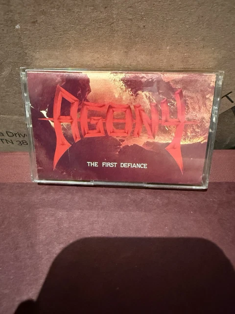 RARE - AGONY - The First Defiance - Lp Vinyl Record - Thrash