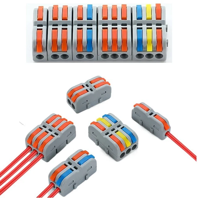 MINI QUICK TERMINAL Block Compact Splice Electrical Connectors ...