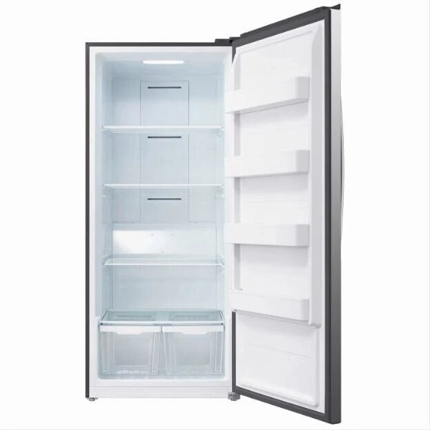 21 CU.FT UPRIGHT Freezer / Fridge Conversion Stainless Steel Kitchen E