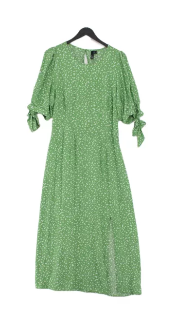 Nobody's Child Women's Maxi Dress UK 12 Green 100% Viscose Maxi