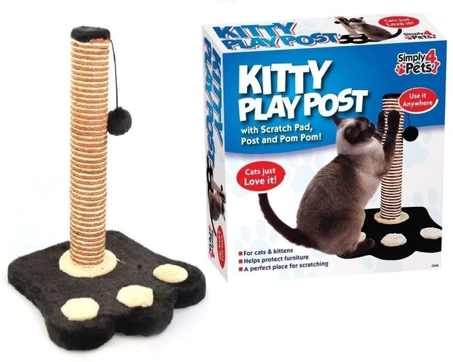 Cat Scratching Post, 14"/37cm, Kitten/ Cat Scratch Post, Clearance