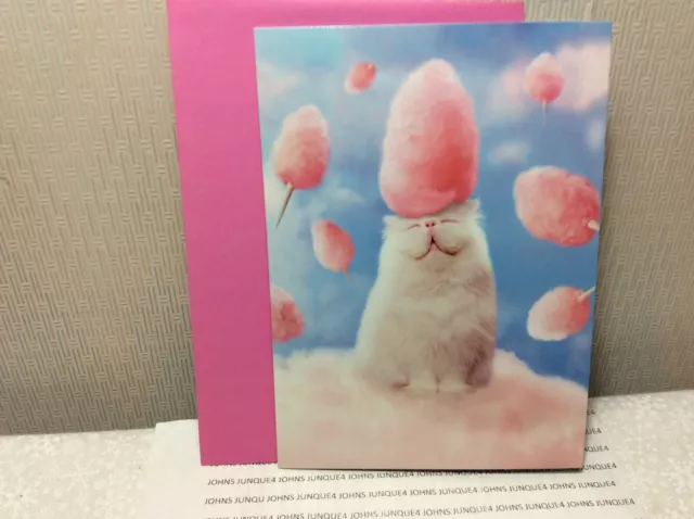 AVANTI BIRTHDAY GREETING CARD New w/envelope "...and all that fluff!...."