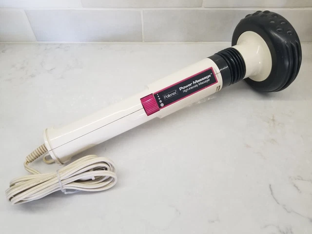 Masajeador de velocidad variable de alta intensidad Pollenex Power Massage WM-20 PROBADO