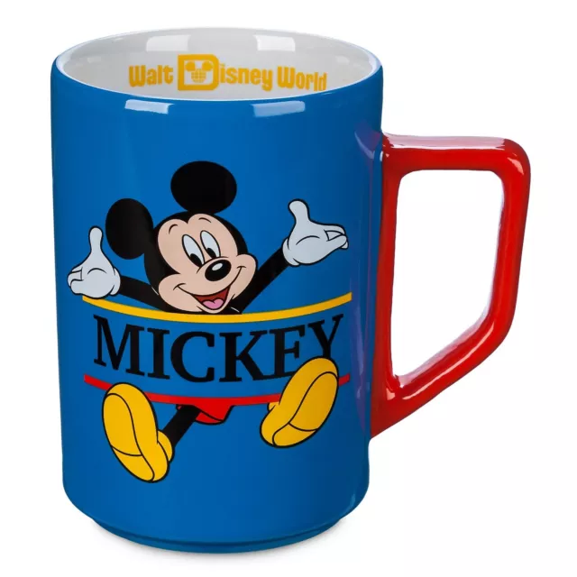 Disney Walt Disney World Mickey Mouse Mug 400ml Vibrant Stoneware Drinking Cup