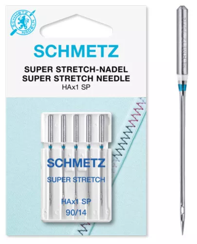 Super Stretch Nadel Schmetz HAX1 SP Staerke 90 (SB-Karte)
