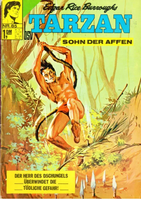 Comic Tarzan, Sohn der Affen Nr. 85 bsv-Verlag 1971