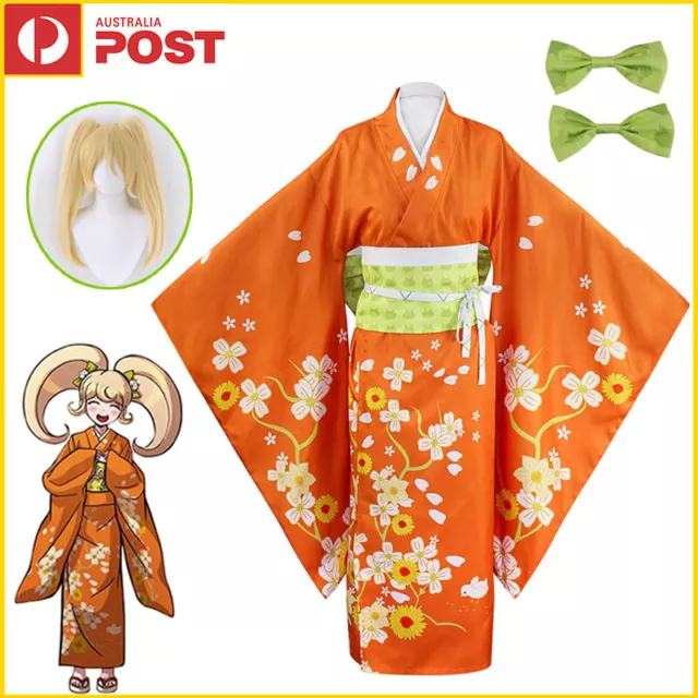 Super Danganronpa 2 Dangan Ronpa Saionji Hiyoko Uniform Outfit Cosplay Costume