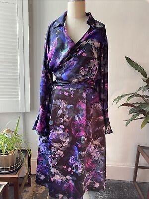 ladies M&S collection two piece coord blouse and skirt size 18/20