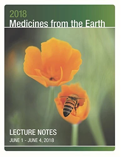 2018 Medicines from the Earth Lecture Notes  June 1 - 4 in Black