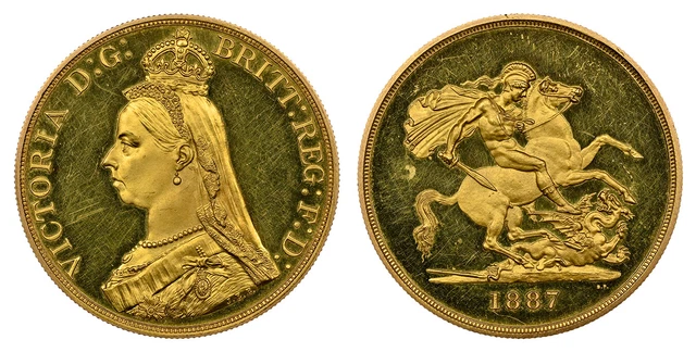 GREAT BRITAIN Victoria 1887 AV & AR 11-Piece Proof Set. NGC PR62 - PR65UCAM